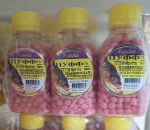 ПУФФ БАНКА Fish.Ka 7-9мм, >230шт, плав. насадка, Тутти-Фрутти (2003) (12)