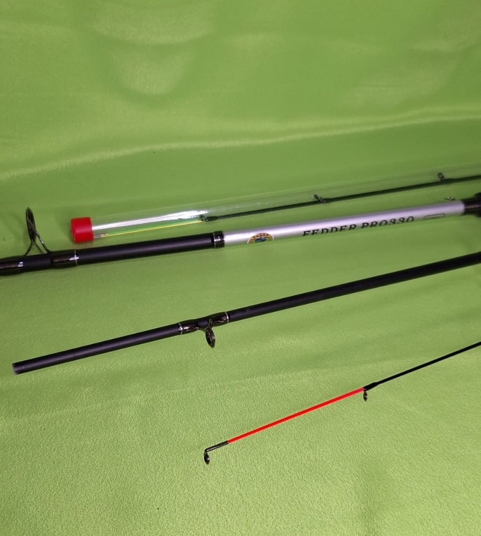 Спиннинг FEEDER PRO, 3х частн., 3 вершинки, 150гр, 3,6м