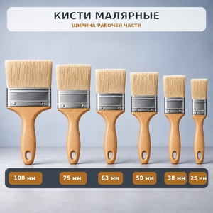 Кисть 100 малярная (12)