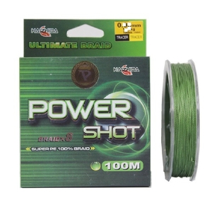 Шнур плетеный 8Х Power Shot, 100м, 0,18 мм (2/10)