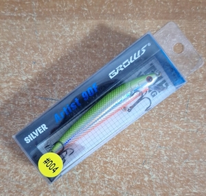 Воблер Viking Silver Soul Shad 60F, 6гр, 60мм, 0,5-2м, #004