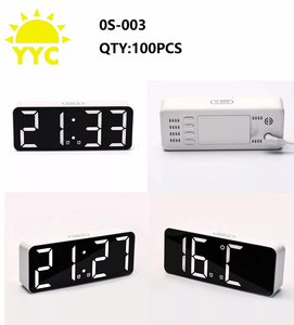Часы электронные настольные 003 зеленые