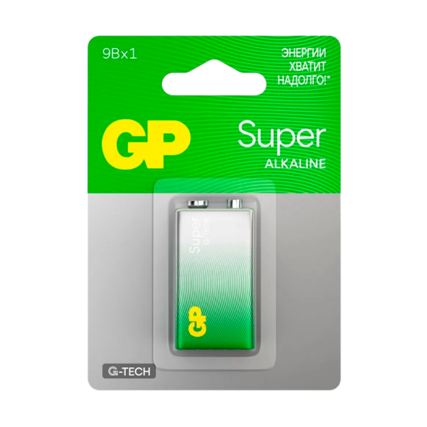 6LR61 GP G-Tech Super крона алкал оригинал (1/10)