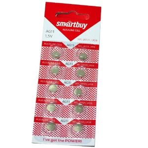 AG11 SmartBuy BL10 (362A/LR721/162 бат-ка для часов) (10/100)
