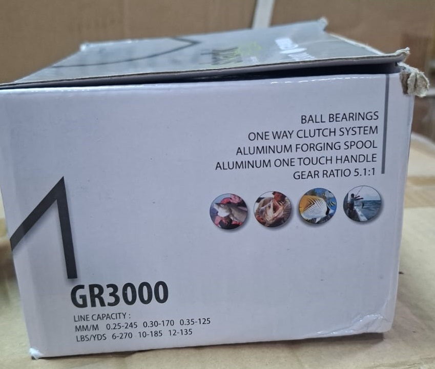 Катушка EastShark GR3000, 9+1 подшп., 5.1:1, байтран.