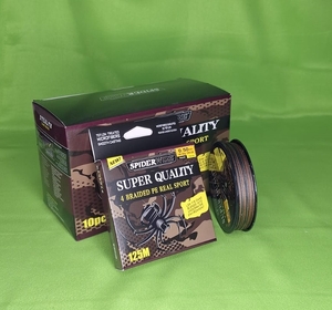 Шнур 4Х SpiderWire 125м 0,18мм (5/10)