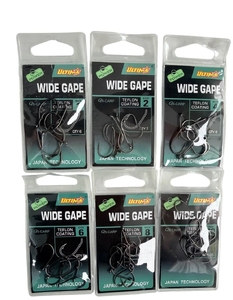 Крючки ULTIMA Carp тефлон Wide Gape #1 (10)