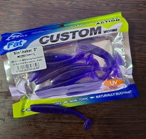 Силиконовая приманка 9шт CUSTOM 3.0" #D01
