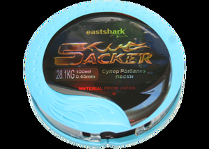 Леска SACKER 0,20 100 м вишня (10)