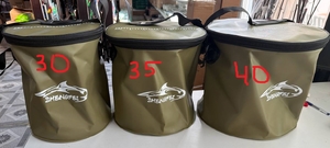 Ведро складное, круглое, с линейкой, D-30см