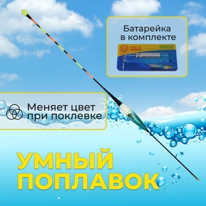Умный поплавок с датчиком поклевки (с батарейкой) 6гр