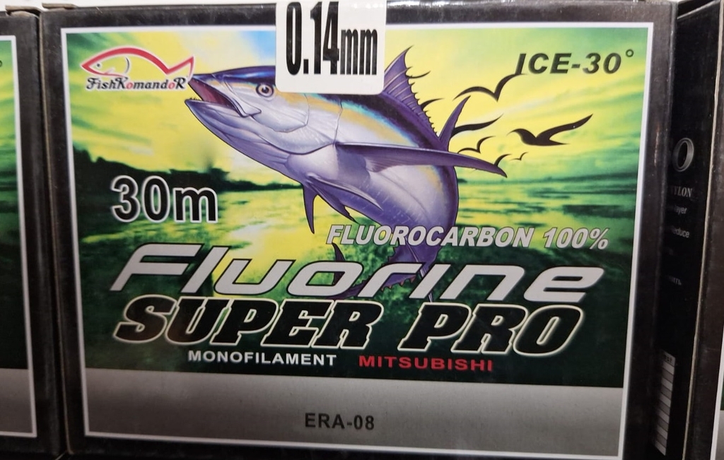 Леска 30м, Fluorine Super Pro, -30С, 0,20мм (10)