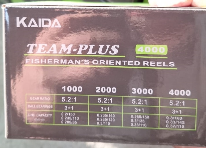 Катушка Kaida Team-Plus, 3+1 подш, 5.2:1, 1000