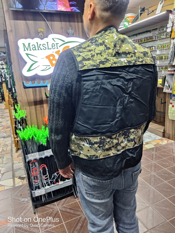 Жилет мужской, камуфляж, 2XL (1/5)