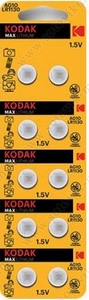 AG10 Kodak LR1130/LR54/389A/189 BL10 Alkaline 1.5V (10/100/1000)