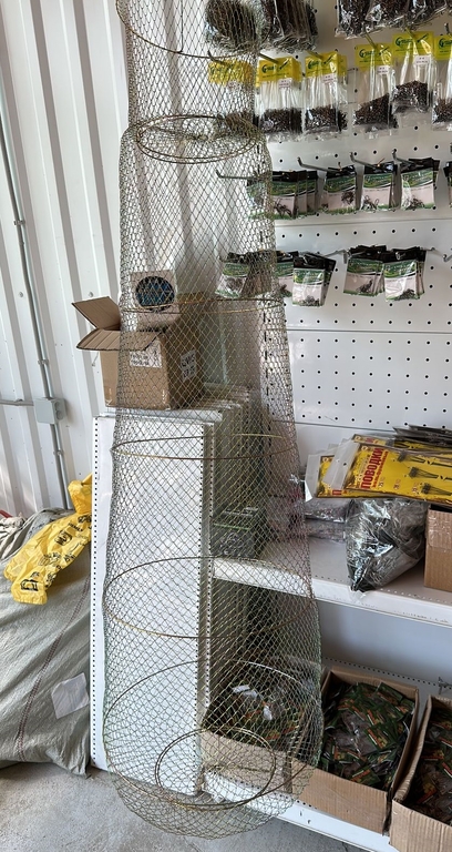 Садок металлический круглый 1,5 метра (1/25)
