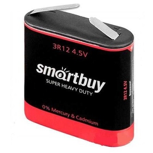 3R12 Smartbuy Super Heavy Duty, 4,5V, квадрат (2/12)