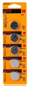 CR2025 Kodak MAX BL5 Lithium 3V (5/60/360)