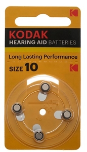 ZA10 Kodak BL4 батарейка для слуховых аппратов (4/40)