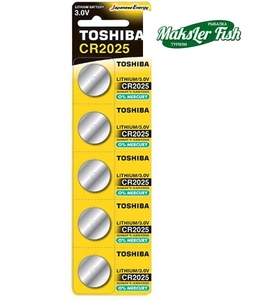 CR2025 Toshiba BL5 Lithium, 3V (5/100)