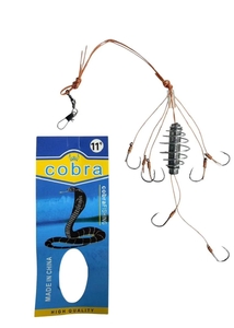 Готовый монтаж COBRA 7кр №9, пружина со свинцом (10/50/500)