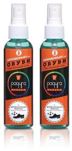 Дезодорант для обуви РАДУГА 120мл (2/30)