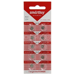 AG4 SmartBuy BL10 (377A/LR626/177 бат-ка для часов) (10/100)