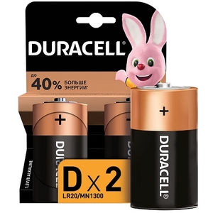 LR20 DURACELL BL2,  D (2/20/120)