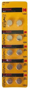 AG13 Kodak LR1154 / LR44 / 357A /A76 BL10 Alkaline 1.5V (10/100/1000)