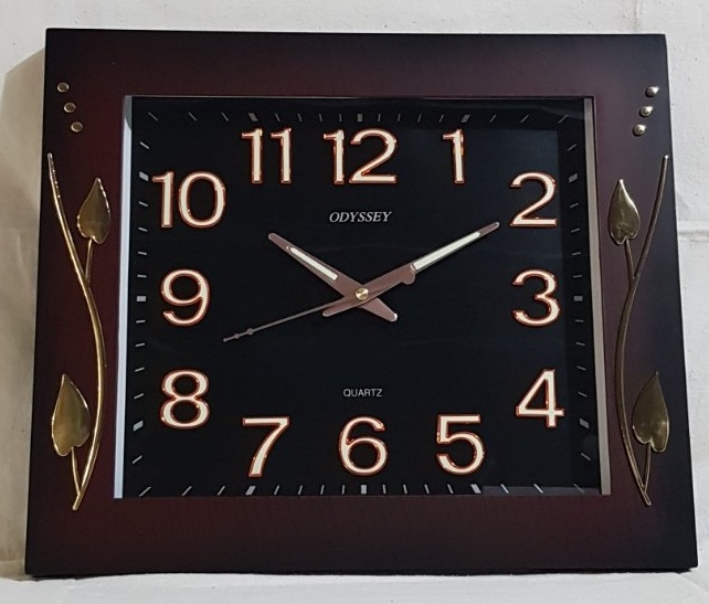 Часы настенные, 40х35 см (2897T-BR)