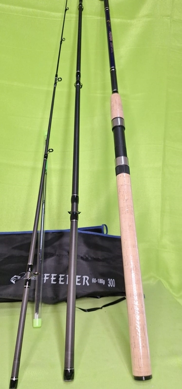 Спиннинг штекер FishingMaster Feeder, 3 вершинки, 60-180гр, 3,6м