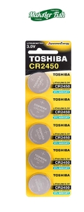 CR2450 TOSHIBA BL5 Lithium 3V дисковая (5/100)