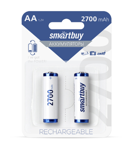Аккумулятор NiMh Smartbuy AA / BL2 2700mAh (2/24/240) 