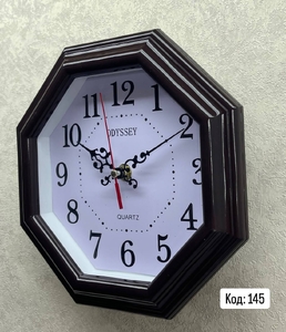 Часы настенные пластик, 22х22см, (6982)