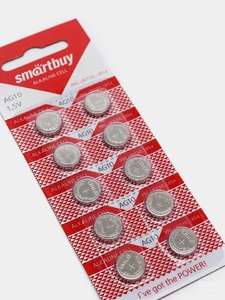 AG10 SmartBuy BL10 (389A/LR1130/189 бат-ка для часов) (10/100)