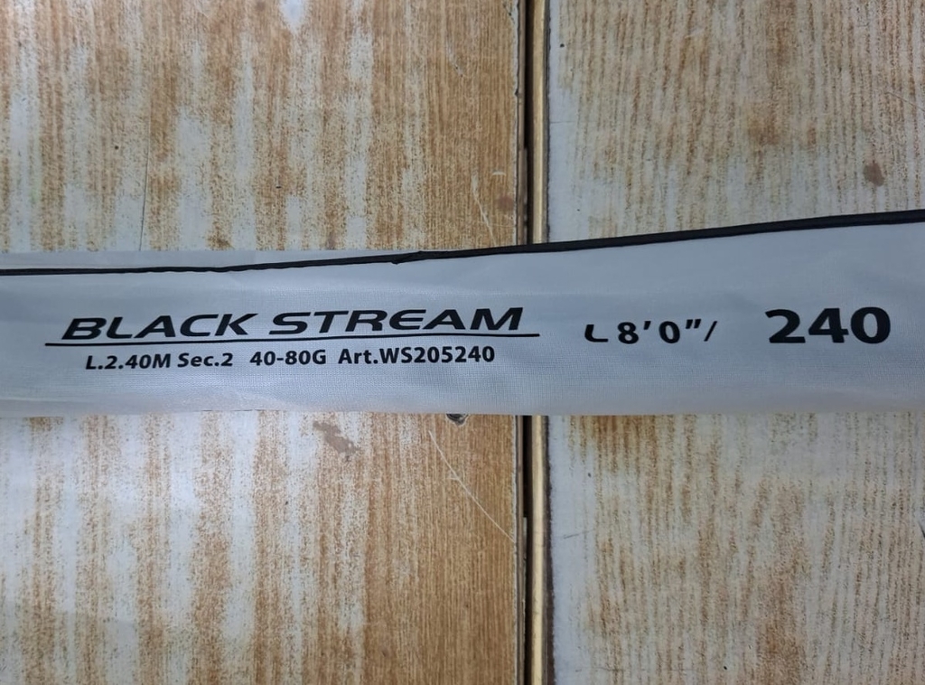 Спиннинг штекер BlackStream, 205240, 40-80гр, 2,40м