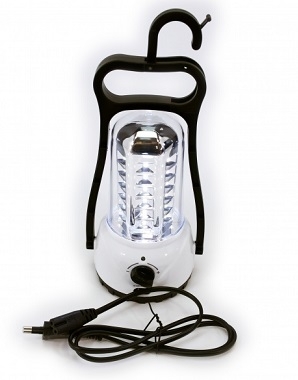 Фонарь КОСМОС  кемпинговый, диммируемый акк. КОСМОС 6008LED 36LED 4V 2Ah (1/8)