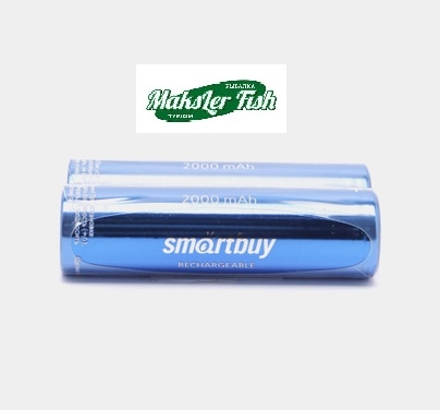 Аккумулятор Li-ion Smartbuy 18650 2S 2000mAh (2/50)