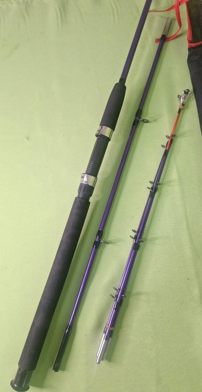 Спиннинг штекер Крокодил Feeder, 2 част, 3 вершинки, 100-250гр, 2,7м