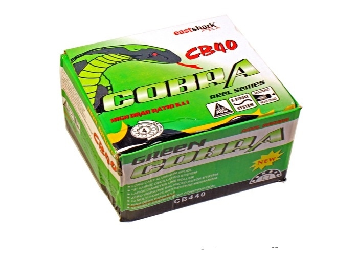 Катушка Cobra Green 4 подшипника СВ440 (2247004)