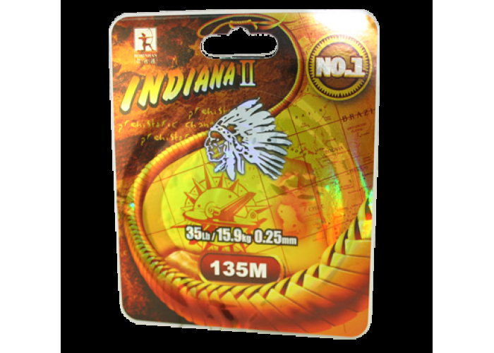 Шнур плетенный 4х INDIANA II 0,45 135 м