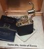 Зажигалка бензиновая ZORRO в подарочной упаковке 506-018