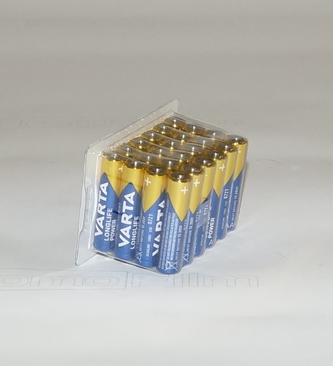 LR3 Varta POWER (HIGH ENERGY) AAA BOX24 Alkaline 1.5V (4903) (24/288) Новый Дизайн