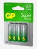 LR6 GP G-Tech Super alkaline АА, BL-4, alkaline (4/40//160)