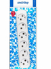 Колодка Smartbuy 6 гнезд 10А/2,2кВт без заземления (SBE-10-6-00-N)