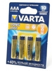 LR3 Varta LONGLIFE AAA BL4 Alkaline 1.5V (4103) (4/40/200)