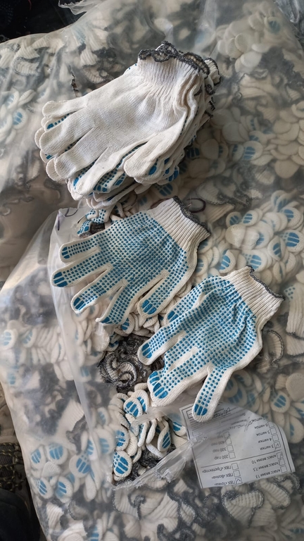 Перчатки 10 класс 3 нити ПВХ (10/500)
