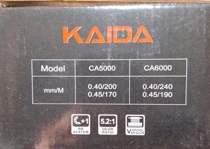 Катушка Kaida Captain, 5+1 подш., 5.2:1, CA6000