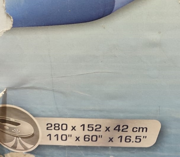 Лодка Caspian Pro 280*152*42, жестк. дно, до 480кг, насос, весла