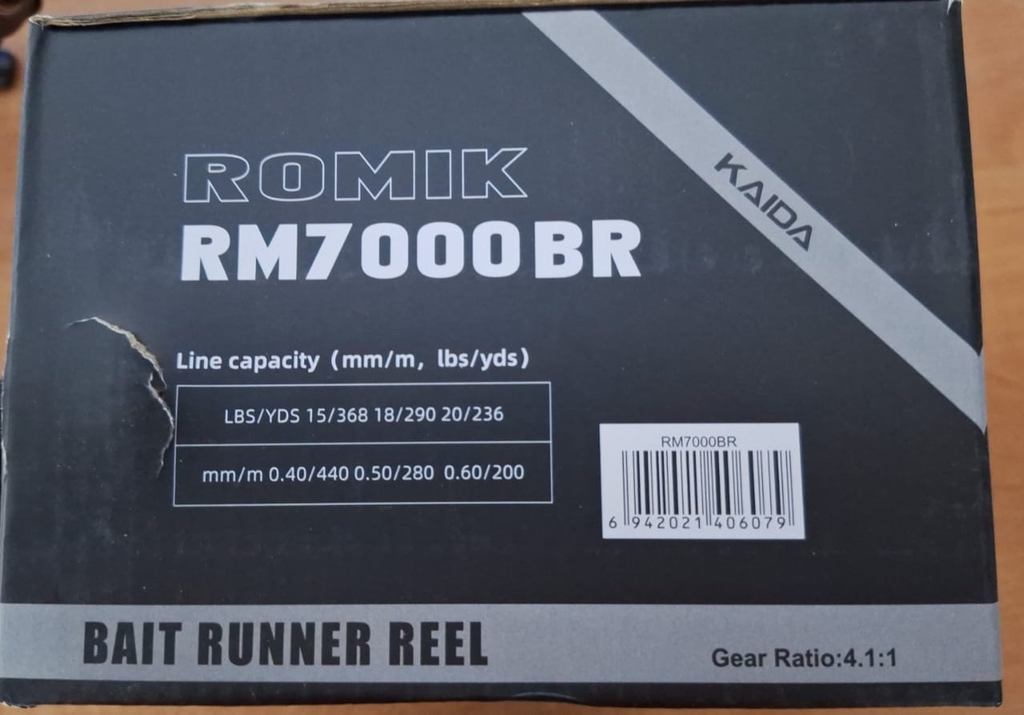 Катушка Kaida Romic RM7000BR, байтран., 5+1 подш., 4.1:1 